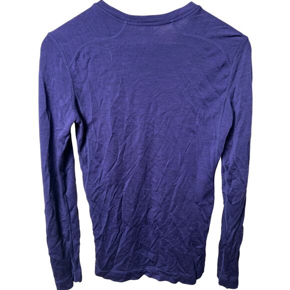 Feels Good Cotton Navy Blue Heavy Long Sleeve Women Medium - Picture 2 of 6